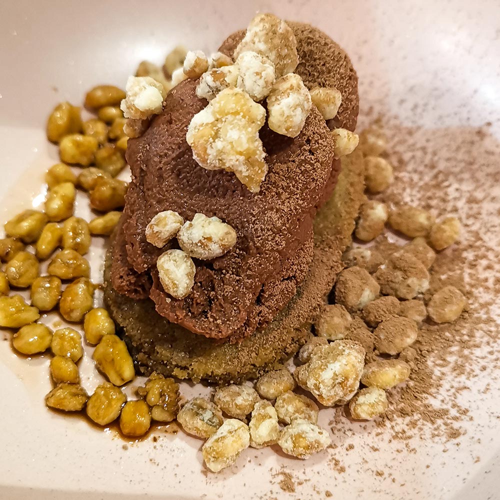 Mousse de chocolate ahumado by Juan José Morán, Foto Pasaporte Foodies